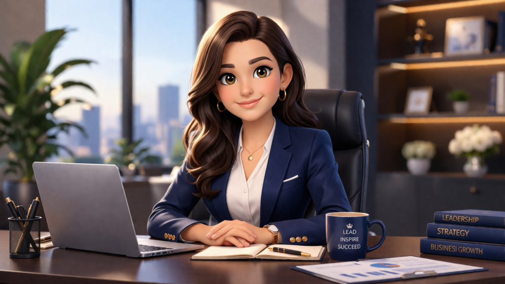 Professional-woman-in-modern-office